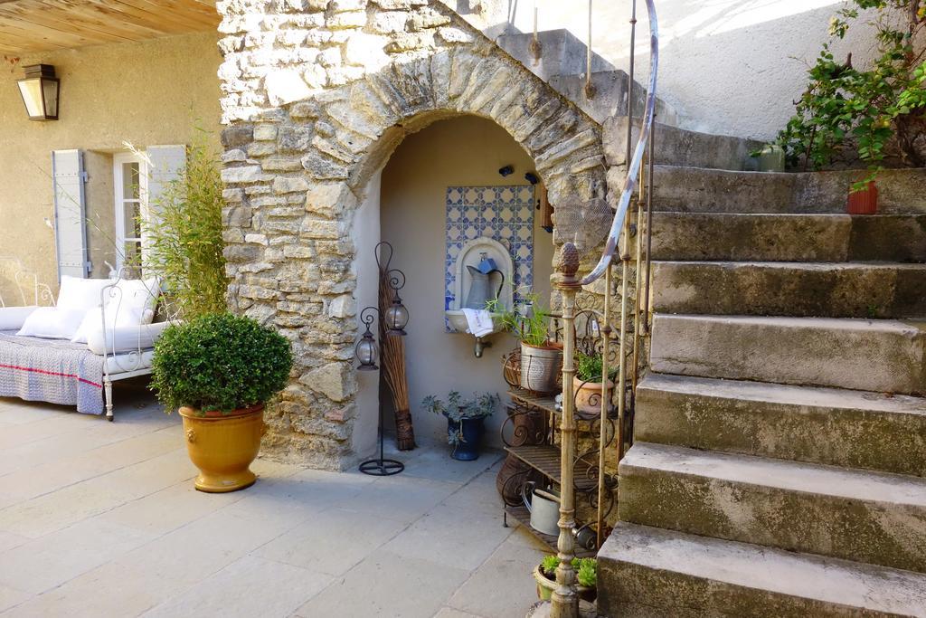 Le Mas En Provence Bed and Breakfast Entrechaux Exteriör bild